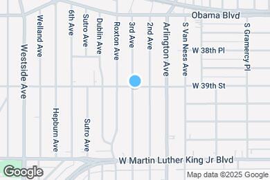 Map image of the property - 3900 3rd Ave