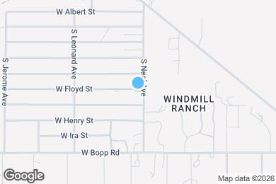 Map image of the property - 9011 W Floyd St