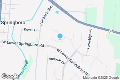 Map image of the property - 25 Wheatmore Ct