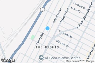 Map image of the property - 141 Columbia Ave