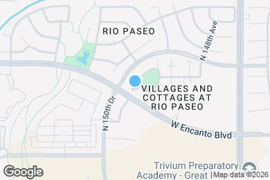 Map image of the property - 14989 W Wilshire Dr