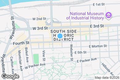 Map image of the property - 25 E 4th St