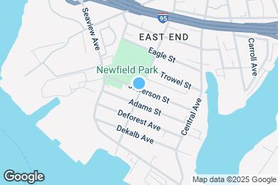 Map image of the property - 227 Newfield Ave