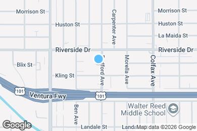 Map image of the property - 4725 Radford Ave