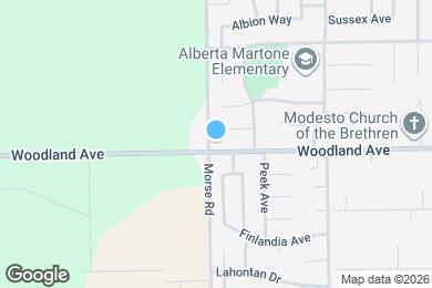 Map image of the property - 2825 Woodland Ave