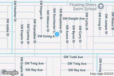 Map image of the property - 408 SW Ewing Ave