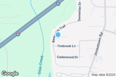 Map image of the property - 110 New Hampton Ct