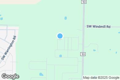 Map image of the property - 6203 SW Luster Rd