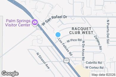 Map image of the property - 2801 N Los Felices Rd