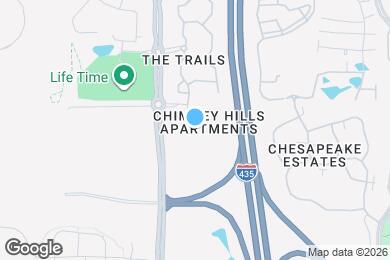 Map image of the property - Villa Estates at Lenexa
