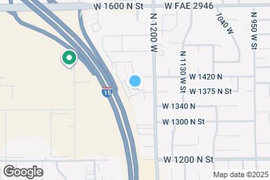 Map image of the property - 1402 W 1300 N St