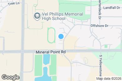 Map image of the property - Grand Canyon Apartments