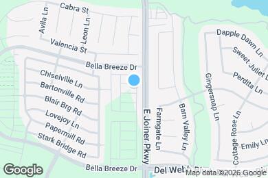 Map image of the property - 2118 Comstock Ln