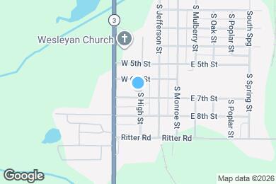 Map image of the property - 200 W 7th St