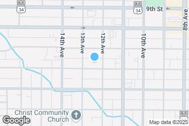 Map image of the property - 1213 12th St