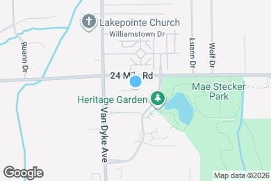 Map image of the property - 8214 24 Mile Rd