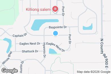 Map image of the property - 8599 Captain Dr