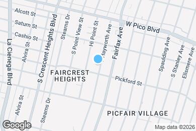 Map image of the property - Chateau Hayworth