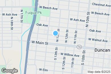 Map image of the property - 1304 W Walnut Ave