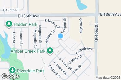 Map image of the property - 13467 Oneida Ln