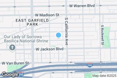 Map image of the property - 2848 W Adams St