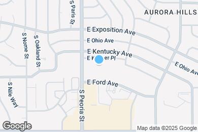 Map image of the property - 12172 E Kepner Pl