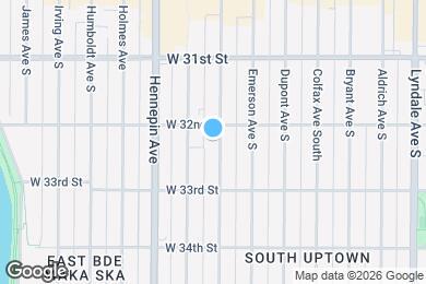 Map image of the property - 3212 Fremont Ave S
