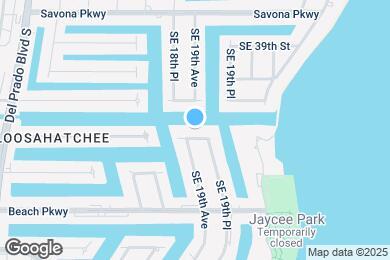 Map image of the property - 1915 SE 40th Terrace