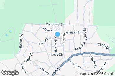 Map image of the property - 306 Ashland St