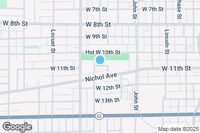 Map image of the property - 817 W 11th St