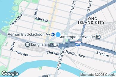 Map image of the property - 10-50-50 Jackson Ave