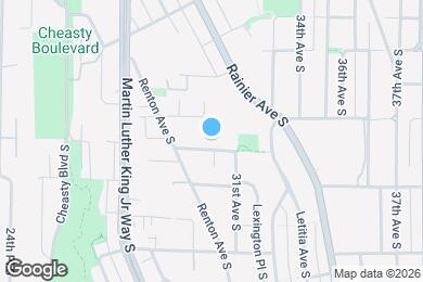 Map image of the property - 3012 S Bradford St