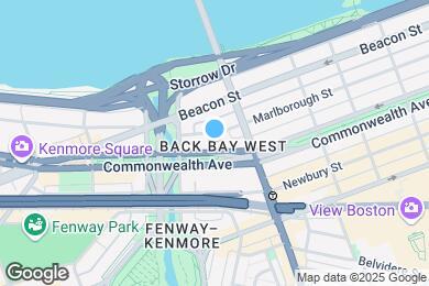 Map image of the property - 393 Commonwealth Ave