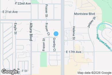 Map image of the property - 1800 Granby Ct