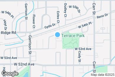 Map image of the property - Terrace Park Apartments