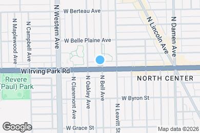 Map image of the property - 4004 N Bell Ave