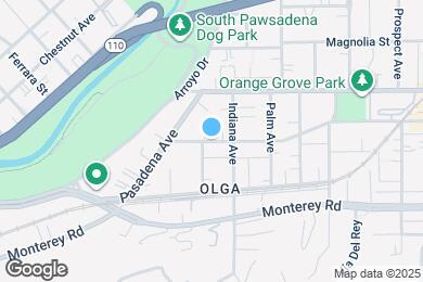 Map image of the property - 424 El Centro St
