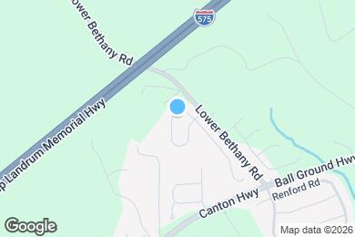 Map image of the property - 134 Bethany Manor Dr