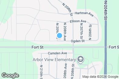Map image of the property - 5401 N 209th St