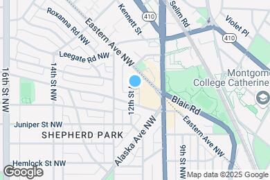 Map image of the property - 7819 12th St NW