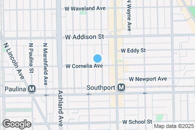 Map image of the property - 1448 W Cornelia Ave
