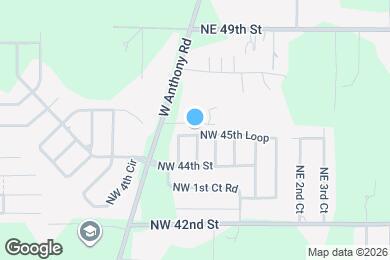Map image of the property - 199 NW 45th Loop