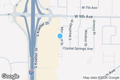 Map image of the property - 1115 Moreland St