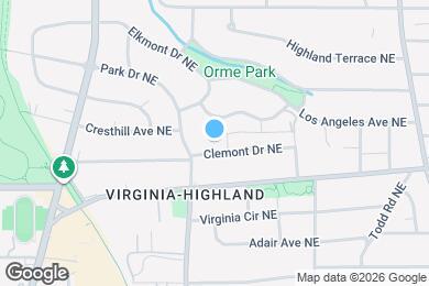 Map image of the property - 762 Clemont Dr NE