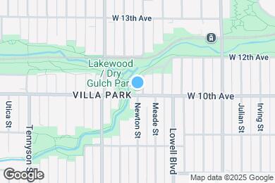 Map image of the property - 1005 Newton St