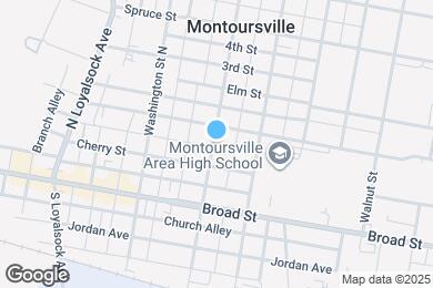 Map image of the property - 117 N Montour St
