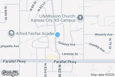 Map image of the property - 2211 N 83rd St