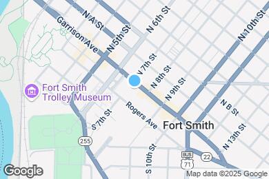 Map image of the property - 706 Garrison Ave