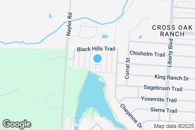 Map image of the property - 613 Wounded Knee Dr