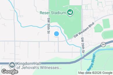 Map image of the property - 900 SW Grove St